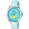 Casio Ltp-e129l-2adf Orologio analogico da uomo, cassa in metallo, quadrante multicolore, striscia