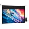 HOMCOM Telo per Proiettore 120 Pollici con Telecomando, in PVC e Metallo, 293x8x193 cm, Bianco | Aosom Italy