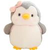 WNXGNHO Peluche Pinguini della Scuola Animali Peluche Morbido Peluche da Abbracciare per Bambini Adulti Supporto Emotivo Regalo per Coppie