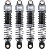 INJORA 53mm Ammortizzatori - Olio Filettato Ammortizzatore per TRX4M K10 High Trail Upgrade 1/18, Grigio