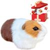 Generico Peluche Di Criceto | Cartone Animato Realistico E Morbido,Bambole Di Peluche Criceto Adorabili - Per Dormitorio Camera Da Divano Scaffale Compleanno Natale Bambini Adolescenti Collezionisti