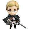 Zhongkaihua Erwin Smith Figura Battaglia Edizione Anime Action Figure Testa Mobile e Sostituibile per Accessori Statua Carino Mini Figurina in Pvc Modello Argilla