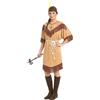DEGUISE TOI Costume indiana pelle rossa per donna - Marrone - XS