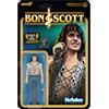 Super7 - Action figure di Bon Scott (stampa leopardata) con accessorio, 9,5 cm, articoli classici da collezione e giocattoli rétro a tema rock