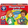 Orchard Toys Shopping List Extras Pack - Clothes Game, Add On Pack to Shopping List, Educational Memory Game, Perfect for Kids Age 3-7.
