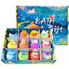 WMFASBAG Set Regalo di 12 Bombe per il Bagno WMFASBAG, Colorate e Organiche con Sorpresa Interna, Giochi di Bolle Frizzanti Sicuri per Bambini, Regalo Educativo Dolcemente Sicuro per Pasqua Ragazzi