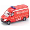 siku 0805, Ambulanza, 1:87, Metallo e Plastica, Rosso, Per uso in vari contesti, Modellino giocattolo per bambini