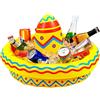 W WIDMANN MILANO Party Fashion - 04839 - Sombrero gonfiabile per bevande, diametro circa 50 cm, Messico, festa a tema, carnevale, festa in piscina
