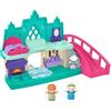 Fisher-Price Disney Frozen Arendelle Castle Playset con luci e suoni Little People, 2 personaggi personaggi, giocattoli per bambini