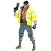 Jada Cyberpunk Edgerunners David Martinez - 1:12 Scale Action Figure - 6" Highly Articulated Collectible with Accessories - Ages 15+ - Soft Goods Jacket, Detailed Sculpt