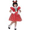 CARTOON Costume di carnevale, Topina, Minnie, vestito, travestimento, per bambini, halloween, feste a tema