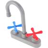 ifundom Rubinetto Lavello Cucina Giocattolo Realistico in Plastica | Lavello Ragazzo Ragazza, Accessorio Leggero e Portatile, Gioco Interattivo per Casa e Asili