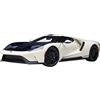 AUTOart Modello Diecast in scala 1:18 compatibile con Ford GT 64 Prototype Heritage Edition (2022) in Wimbledon Bianco/Antimatter Blue