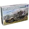 Trumpeter German SdKfz 7/1 Halftrack Early Version w/2cm Flakvierling 38 Gun & Supply T... (Japan Import)
