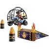 PLAYMOBIL Stuntshow 70820 Starter Pack Stuntshow Quad con Rampa Infuocata, dai 4 Anni