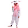 Rubie's Rubies Costume Coniglietto per bambino e bambina, Tuta con cappuccio e coda, Ufficiale Rubies per Carnevale, Halloween, Feste e Natale