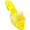TTETTZ Scarpe da Principessa per Bambini, Tacchi Slip-on per Il Divertimento Estivo, Giallo