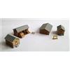 Outland Models Treno Ferrovia Layout Country Farm House Capanno Cottage Set N Scala