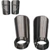 JOYSOG 2 pezzi RC Ammortizzatore Guard Cover per Traxxas X-maxx 1/5 6S 8S Anti-Collisione Cap Protector parti (nero)