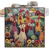Generico Puzzle Gallina | Rompicapo Colorato Con Un Gallo E Dei Girasoli,Puzzle Di Pollame Da 1000 Pezzi | Serate di Gioco Principianti e Amanti 'Arte Decorazione per Casa Fattoria e Parete