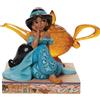 Enesco Disney - Jasmine and Genie Lamp Figurine - height 13.5m