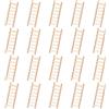 HEANUJJ 20 Mini Scale in Legno Khaki per Casa delle Bambole Accessori Decorativi Sicuri per Micro Paesaggi e Artigianato Fai da Te