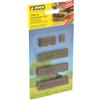 NOCH Steccato fatiscente Altezza 1,6 cm Lunghezza 81 cm Ho (24 pz)