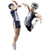 Zhongkaihua Anime Figure Akaashi Keiji/Kotaro Bokuto Figura Action Statue Model Figurine Collezionismo Ornamenti Desktop Decorazioni 22.5/26CM PVC