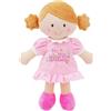 Lullaberry My First Doll Kaitlyn - Bambola in morbido peluche da 30 cm, con vestito rosa, bambola prima coccole per neonati, bambini piccoli e bambini in età prescolare