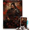LKSDCBOT Puzzle da 1000 pezzi per adulti Samurai Fatto di legno，per 14+ Attività per famiglie Regalo - Gioco impegnativo。misurare：50x75cm/19.68x29.52pollice
