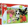 Trefl 916 14306 Spielen im Park, Hase Bing EA 24pcs Maxi, Multicolor