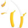 GodbTG Retractable Banana Sword, 3D Printed Plastic Extendable Banana Wand