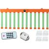 Generic Drop Stick Gioco - Bastone di Reazione Ricaricabile, Allenatore riflesso, Giocattolo a LED, Gioco di coordinazione Occhio-Mano, Gioco di da Competizione e velocità per Bambini, Famiglie, Pa