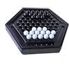 lycss Set di scacchi gioco da tavolo - Abalone Family Strategy Game per adulti, gioco di scacchi in marmo da tavolo per lo sviluppo intellettuale, giochi da tavolo e divertimento per feste
