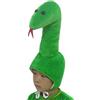 Wusideday Cappello a serpente per capodanno cinese 2025, in morbido peluche, accessorio per costume di Capodanno, forniture per festival, giochi di ruolo, feste in costume