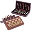 SQUARE GAME Square - Scacchi in Legno - Magnetico 290 MOGANO - Scacchiera & Pezzi degli Scacchi