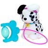 ColorBaby Sprint 46677 - Dalmata di Peluche, Cinghia con Pompa ad Aria, Cucciolo Giocattolo con Suono, Solleva Orecchie e collina, Peluche a Partire da 18 Mesi, Include batterie, Regalo per Bambini