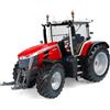 Universal Hobbies- Tracteur Massey Ferguson 8 S.265 Trattore 8S.265, Colore Rosso, UH6262