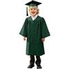 Generic Abito da Laureato Set, Toga Laurea per Bambini Asilo Costumi Laurea e Tocco Cappello Laurea Costume da Laureato per Bambini Studenti Elementare Medi Linea Costume Travestimento (GN2, 8-9 Anni)