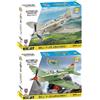 BRICKCOMPLETE COBI Set da 2 pezzi: 5746 Bell P-39D Airacobra Whit & 5747 Bell P-39Q Airacobra SOVI
