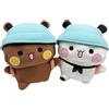 Nisone Bubu And Dudu Plush, Bubu And Dudu Plush Toy, Adorable Soft Plush Animal Pillow, Birthday Party Gifts for Boys And Girls-2pcs