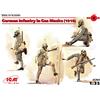 ICM 35695 Figure Fanteria Tedesca in Gas Masks 1918, Gioco