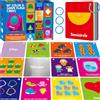 SpriteGru Flashcard con colori e forme, 50 carte fronte-retro (30 colori e 20 forme) Carte colorate Strumenti di apprendimento educativo per bambini in età prescolare e bambini piccoli