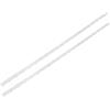 SZLIFE 2 Pezzi Modelli di Recinzione Ringhiera per Treni Modello Bianco Autoassemblaggio Barriera Mini Guardrail Decorazione paesaggistica per allestimenti, Scala 1 87
