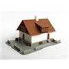 Outland Models Treno Layout Alpine Mountain Style Farm House Z Scala 1:220