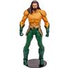 McFarlane Toys DC Multiverse Aquaman - Action Figure da 17,8 cm, incredibilmente dettagliato, re di Atlantide, con Ultra Articolazione, Tridente, mani extra e carta artistica da collezione