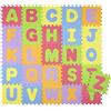 Baroni Toys Tappeto 26 Pezzi Componibile per Bambini in EVA, Tappeto Puzzle da Bambino Numeri Removibili, Tappeto Giocattolo in Schiuma ad Incastro in Materiale Sicuro e Atossico, 30x30 cm
