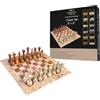 Marble Hives Set di scacchi in marmo di lusso da 30,5 cm, scacchiere per adulti, scacco classici con pezzi in pietra artigianale e marmo
