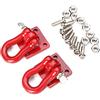 KEEDA RC Trailer Ganci Gancio di Traino Fibbie Accessori Decorativi per 1/10 RC Modello Rock Crawler Car TRX4 SCX10 CC01 D90 TF2
