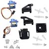 NATEFEMIN Sostituzione Pan-Tilt 2-Axis Piattaforma Servo Gimbal Telaio Modulo Parti In Plastica Per FPV Quadcopter Auto Aereo Parte Accessorio